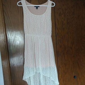 Forever 21 Blush Pink Lace Dress